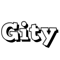 Gity snowing logo
