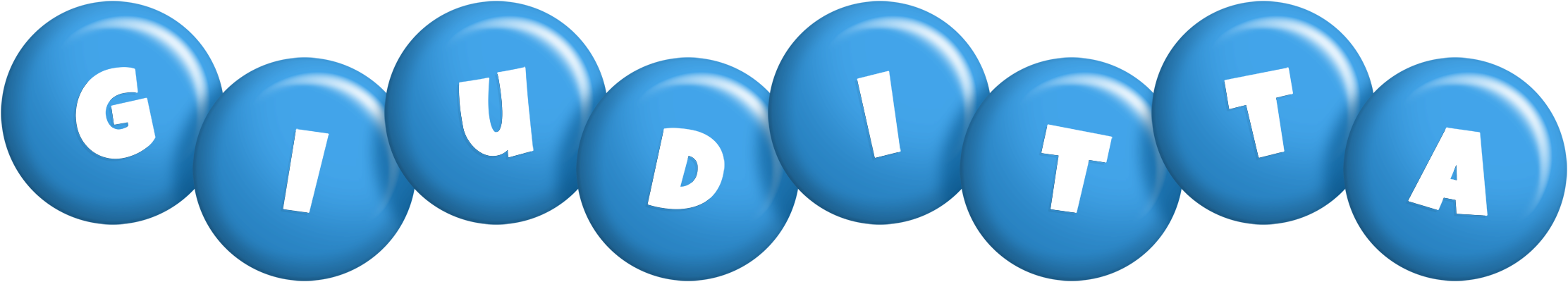 Giuditta candy-blue logo