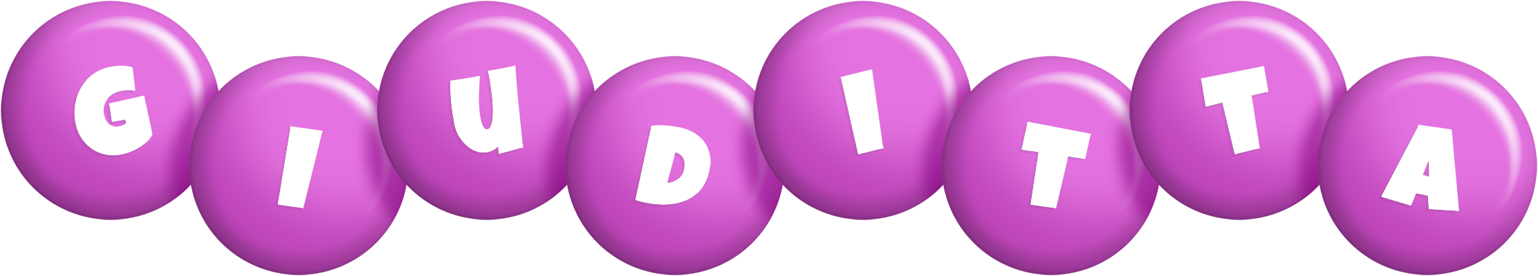 Giuditta candy-purple logo