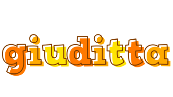 Giuditta desert logo