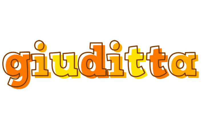 Giuditta desert logo