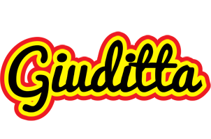 Giuditta flaming logo