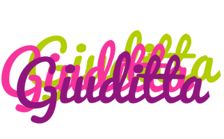 Giuditta flowers logo