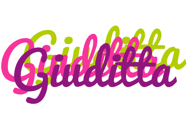 Giuditta flowers logo
