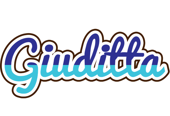 Giuditta raining logo