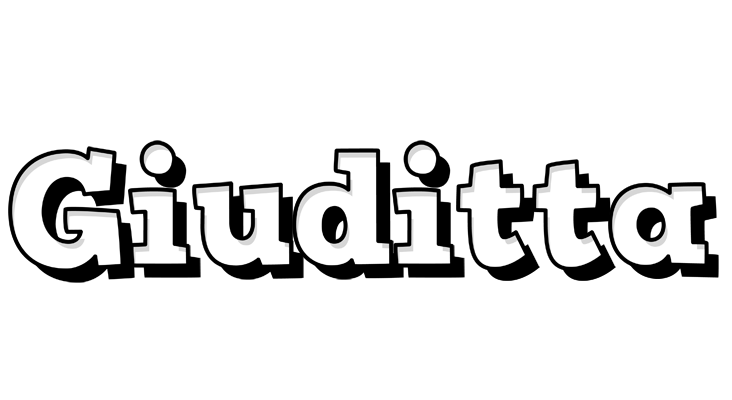 Giuditta snowing logo