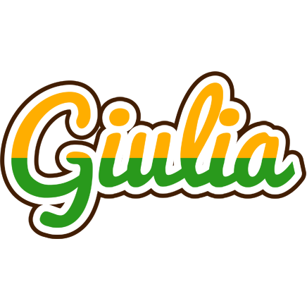 Giulia banana logo