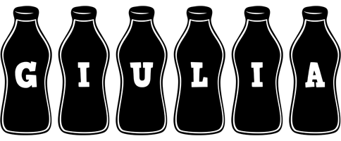 Giulia bottle logo