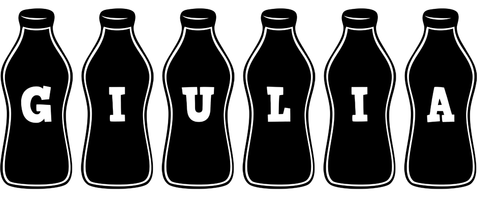 Giulia bottle logo