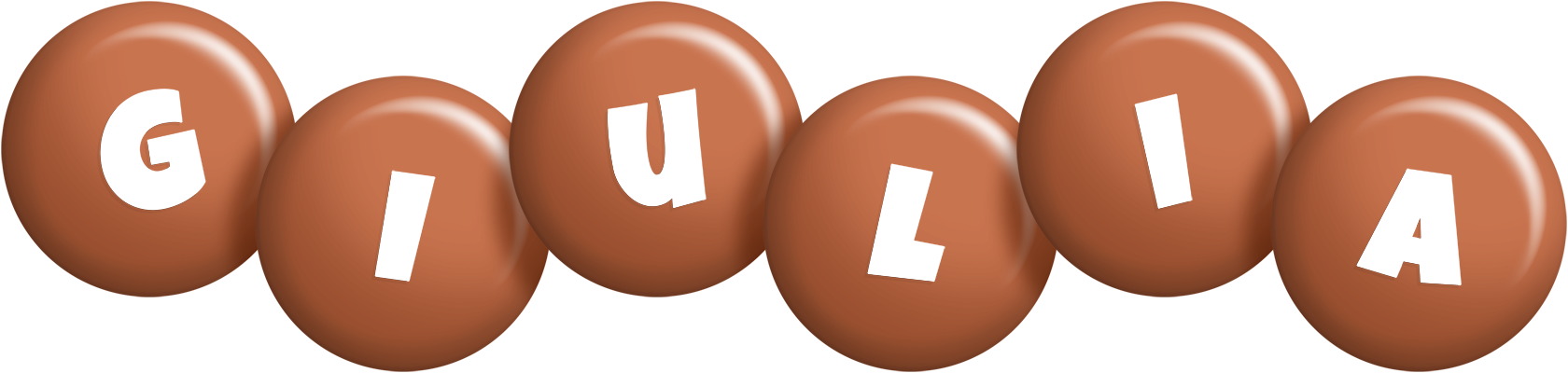 Giulia candy-brown logo