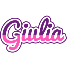 Giulia cheerful logo
