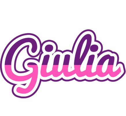 Giulia cheerful logo