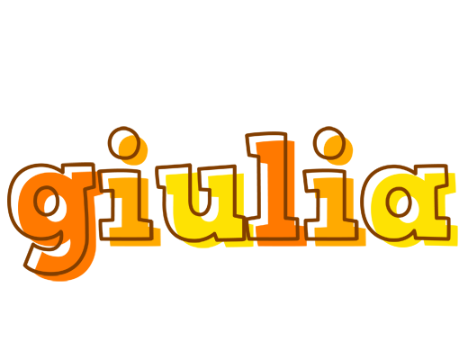 Giulia desert logo