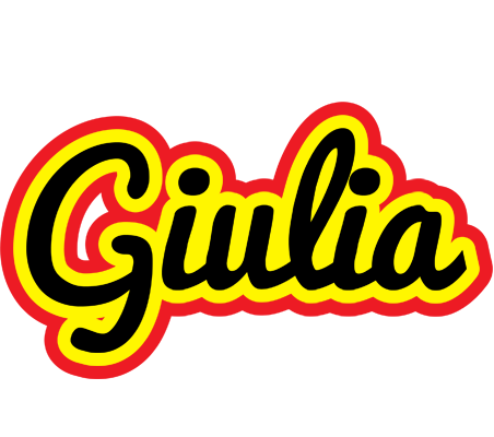 Giulia flaming logo