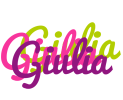 Giulia flowers logo