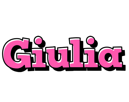 Giulia girlish logo