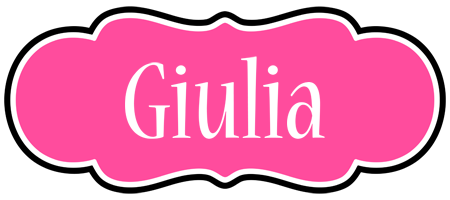 Giulia invitation logo