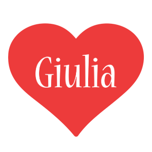 Giulia love logo