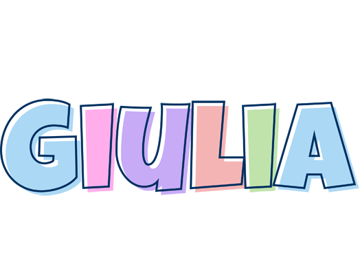 Giulia pastel logo