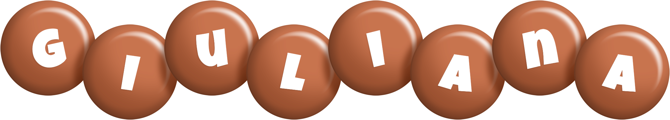 Giuliana candy-brown logo