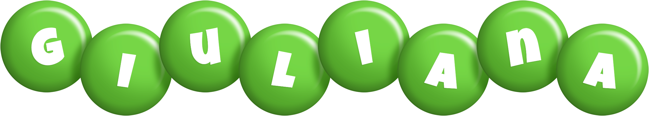Giuliana candy-green logo