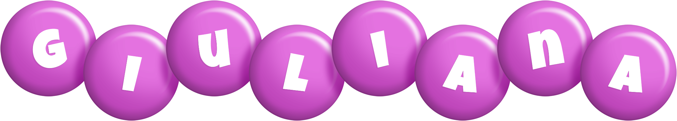 Giuliana candy-purple logo