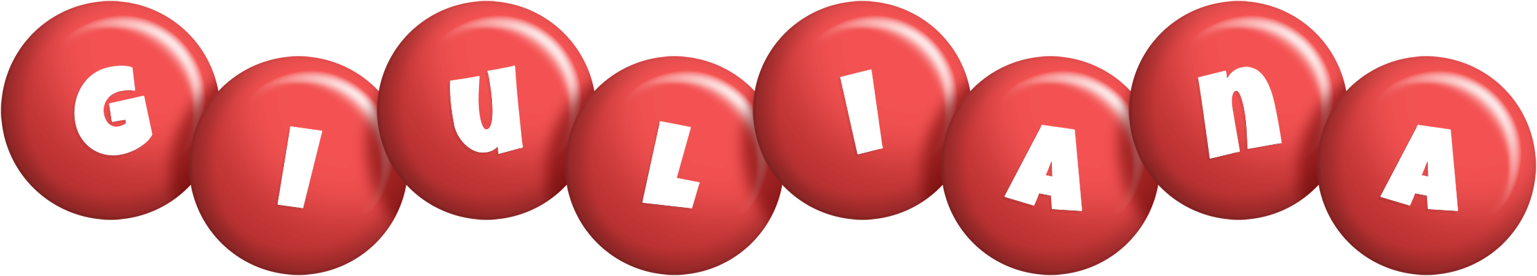 Giuliana candy-red logo