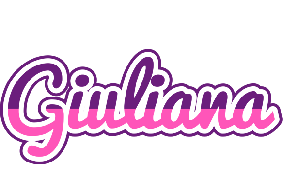 Giuliana cheerful logo
