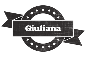 Giuliana grunge logo