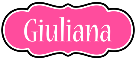 Giuliana invitation logo