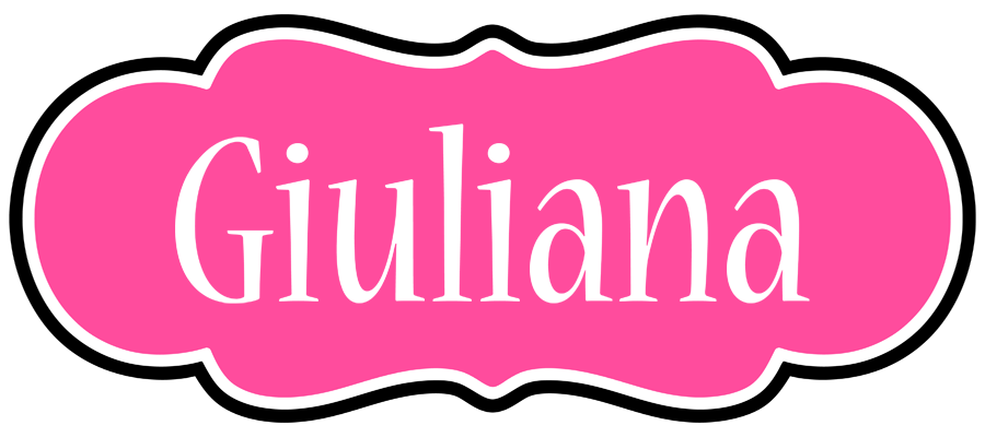 Giuliana invitation logo