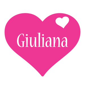 Giuliana love-heart logo