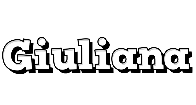 Giuliana snowing logo