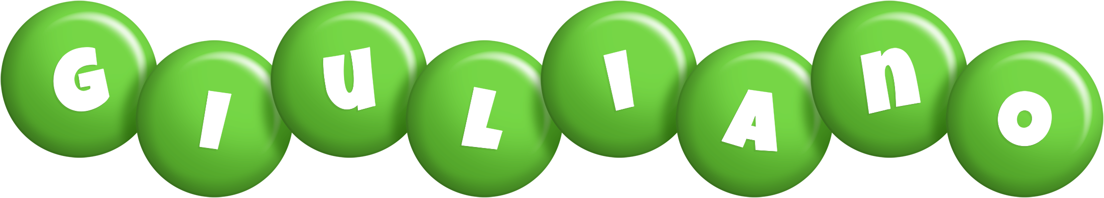 Giuliano candy-green logo