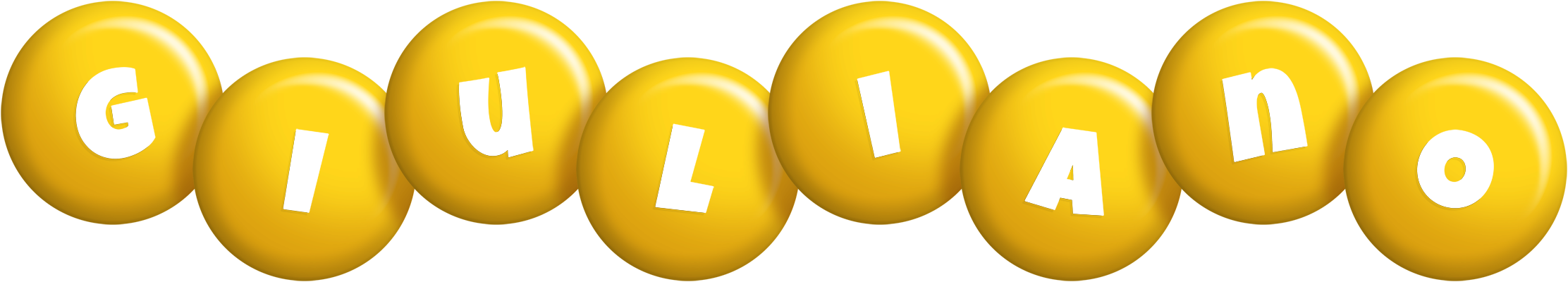 Giuliano candy-yellow logo