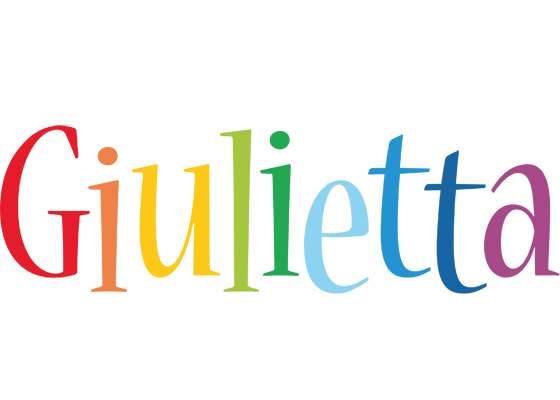 Giulietta birthday logo