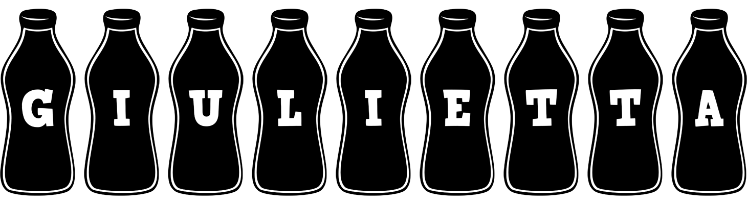 Giulietta bottle logo