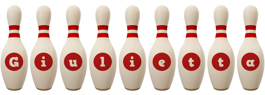 Giulietta bowling-pin logo