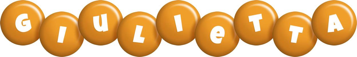 Giulietta candy-orange logo