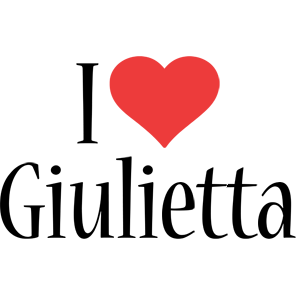 Giulietta i-love logo
