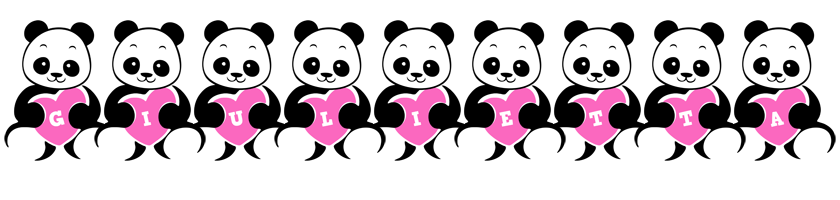Giulietta love-panda logo