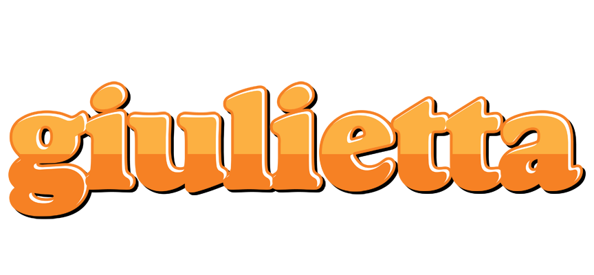 Giulietta orange logo
