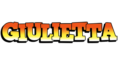 Giulietta sunset logo