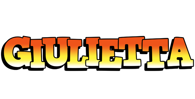 Giulietta sunset logo
