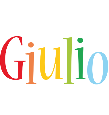 Giulio birthday logo