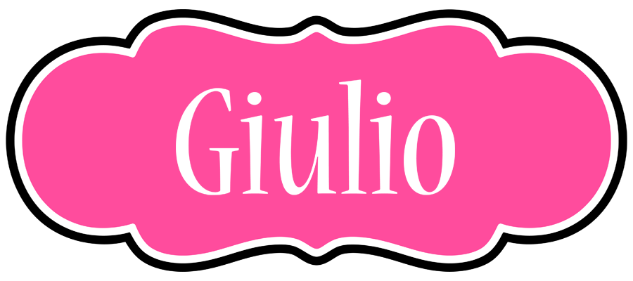 Giulio invitation logo