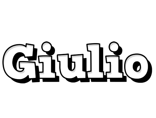 Giulio snowing logo