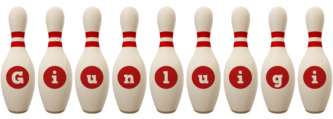 Giunluigi bowling-pin logo