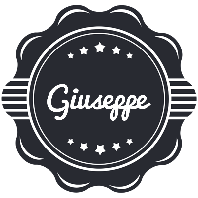 Giuseppe badge logo