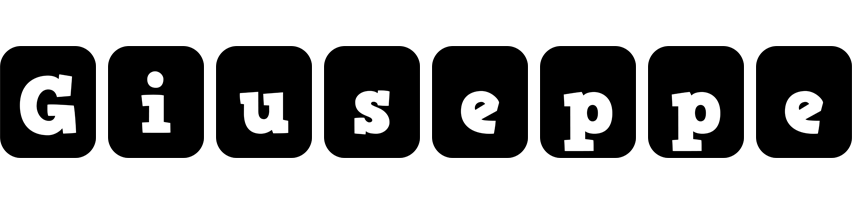 Giuseppe box logo